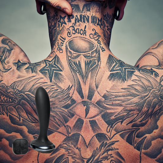 PleX with Flex Vibrating Butt Plug with Remote Control