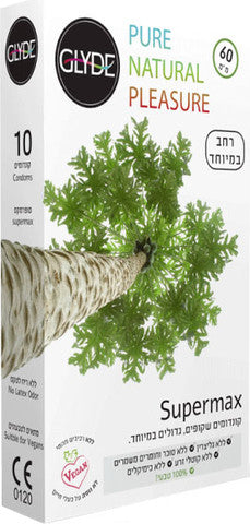 גלייד סופרמקס | קונדומים טבעיים