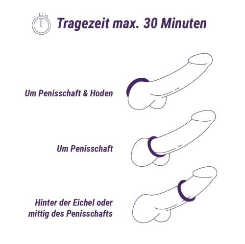 ערכת 6 טבעות פין | Boners Cock Ring Set