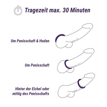 ערכת 6 טבעות פין | Boners Cock Ring Set