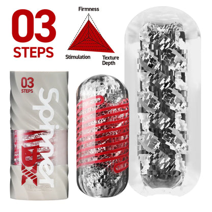 TENGA Spinner DX 03 Steps | שדרוג מלא לסדרת ה-Spinner