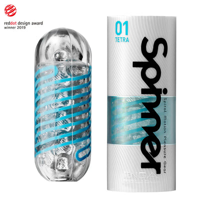 TENGA Spinner 01 Tetra | שרוול מסתובב עדין ומרווח