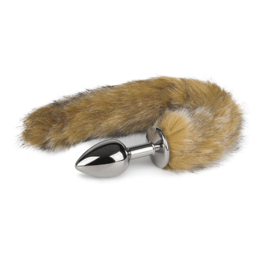 Fox Tail Plug | פלאג אנאלי עם זנב שועל חום מידה S